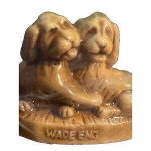 Puppies New Sealed Vintage Wade England Red Rose Tea Rare